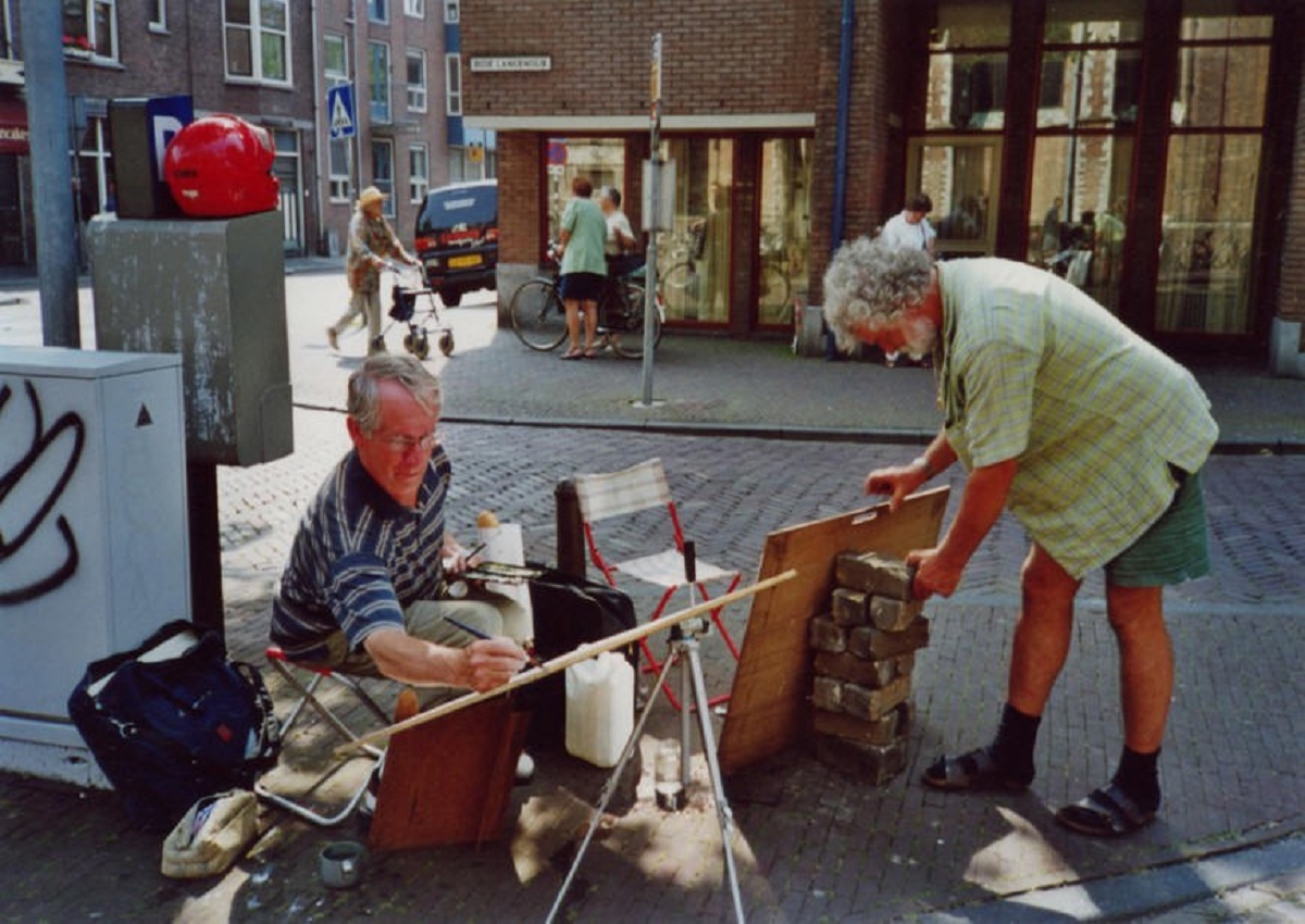 Dick Carlier in Delft